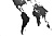 Деревянная карта мира размер M (черная) - миниатюра - рис 3.