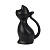 Лейка для цветов Кошка 2 л (черная) - миниатюра - рис 3.
