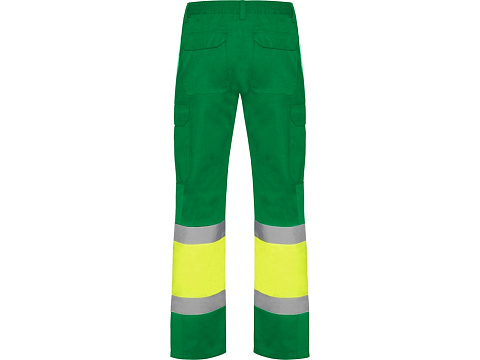 Брюки Soan, садовый зеленый/неоновый желтый - рис 2.