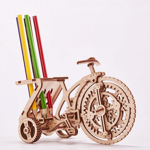 Механический 3D пазл Велосипед - рис 6.