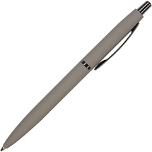 Ручка металлическая шариковая San Remo, софт-тач, 1.0 мм, серый