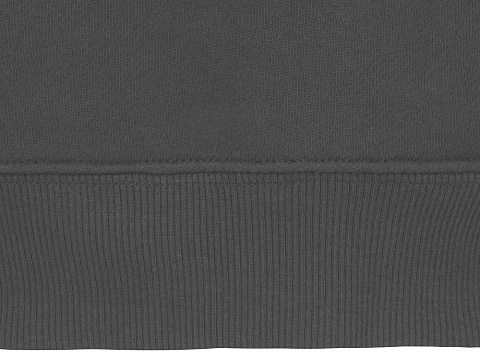 Толстовка с капюшоном оверсайз Berlin унисекс, темно-серый - рис 14.