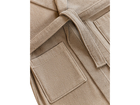 Халат Valerie Concept BRC Beige M - рис 6.