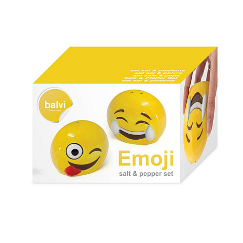 Солонка и перечница Emoji - рис 3.