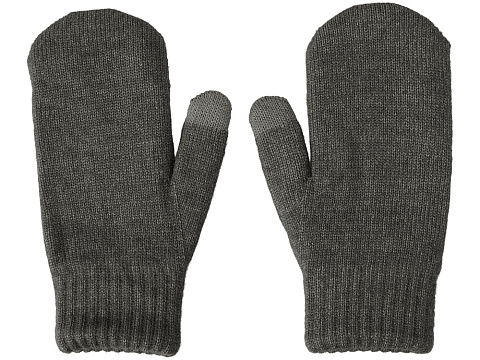 Варежки Dunant, темно-серый меланж - рис 3.