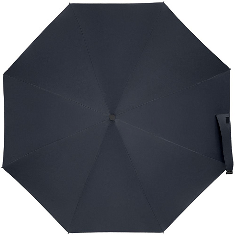 Складной зонт doubleDub, темно-синий - рис 3.
