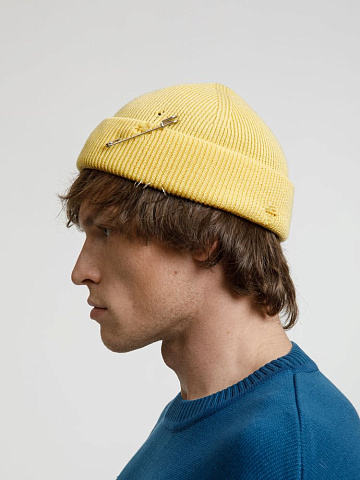 Шапка Pricker, желтая (попкорн) - рис 10.