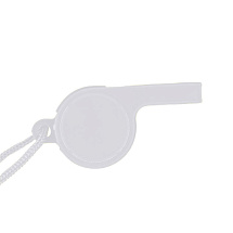 Свисток CARNIVAL с ремешком на шею, белый