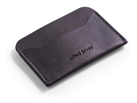 Подарочный набор Long River: картхолдер, ключница, синяя коробка - рис 5.