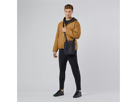 Сумка через плечо, Piquadro Brief  темно-синий - рис 5.