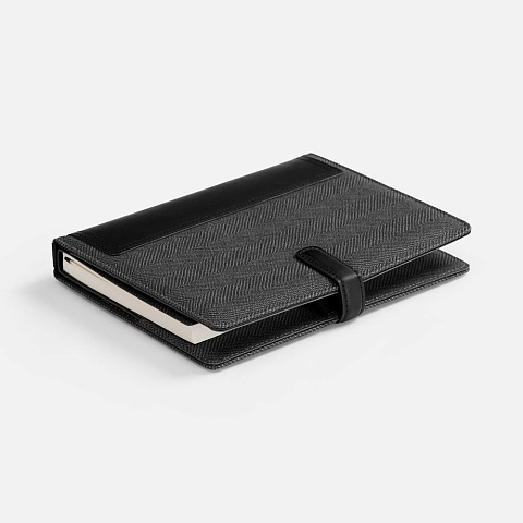 Ежедневник-органайзер Twill, недатированный, черный - рис 4.